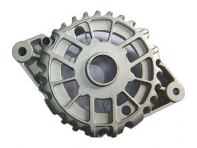 Automotive aluminum die casting alternator housing